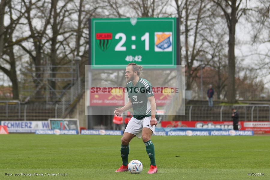 Kristian Böhnlein, Willy-Sachs-Stadion, Schweinfurt, 15.04.2023, sport, action, Fussball, BFV, 32. Spieltag, Regionalliga Bayern, FCP, FCS, FC Pipinsried, 1. FC Schweinfurt - Bild-ID: 2360203