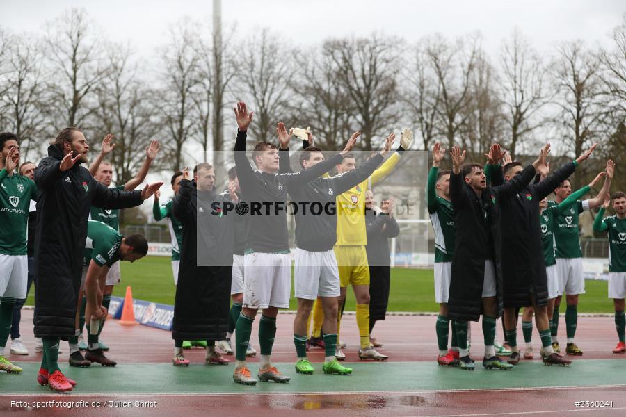 Willy-Sachs-Stadion, Schweinfurt, 15.04.2023, sport, action, Fussball, BFV, 32. Spieltag, Regionalliga Bayern, FCP, FCS, FC Pipinsried, 1. FC Schweinfurt - Bild-ID: 2360241
