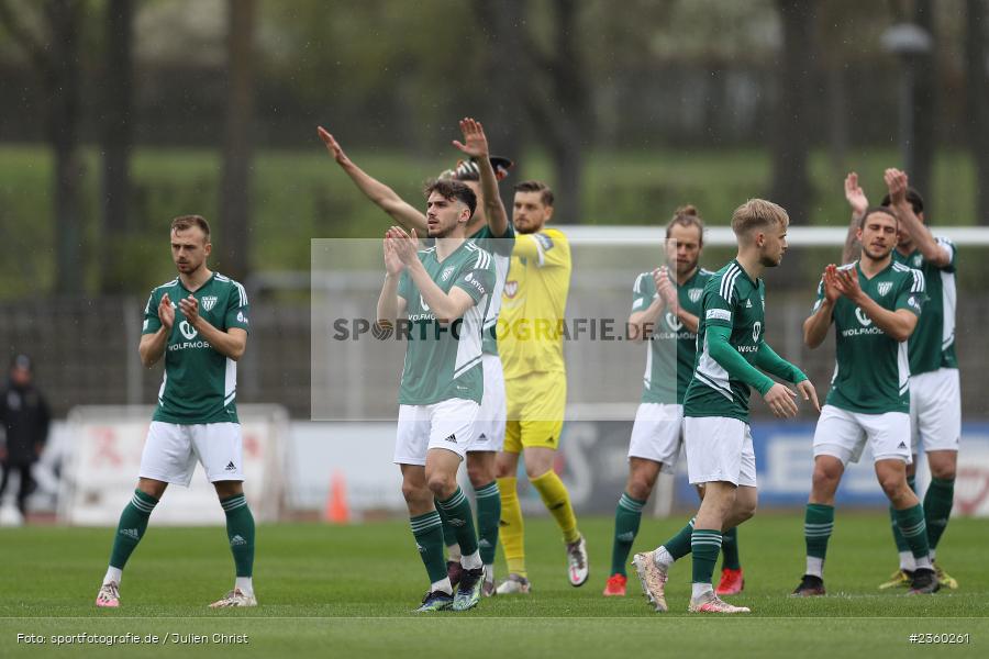 Pascal Moll, Willy-Sachs-Stadion, Schweinfurt, 15.04.2023, sport, action, Fussball, BFV, 32. Spieltag, Regionalliga Bayern, FCP, FCS, FC Pipinsried, 1. FC Schweinfurt - Bild-ID: 2360261