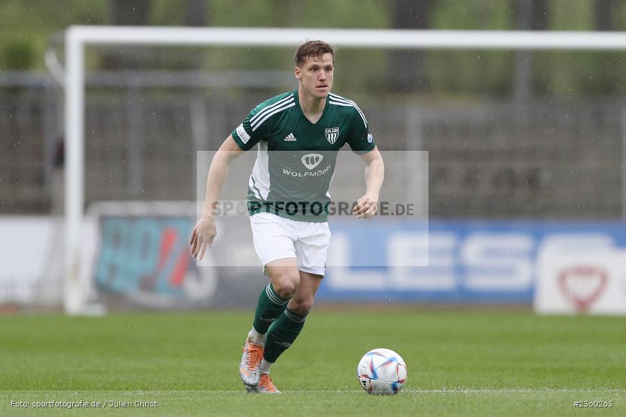 Lukas Aigner, Willy-Sachs-Stadion, Schweinfurt, 15.04.2023, sport, action, Fussball, BFV, 32. Spieltag, Regionalliga Bayern, FCP, FCS, FC Pipinsried, 1. FC Schweinfurt - Bild-ID: 2360263