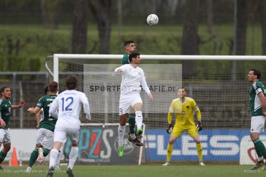 Ivan Mihaljevic, Willy-Sachs-Stadion, Schweinfurt, 15.04.2023, sport, action, Fussball, BFV, 32. Spieltag, Regionalliga Bayern, FCP, FCS, FC Pipinsried, 1. FC Schweinfurt - Bild-ID: 2360275