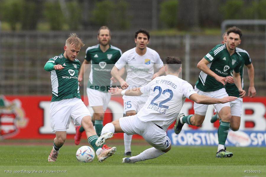 Marco Zietsch, Willy-Sachs-Stadion, Schweinfurt, 15.04.2023, sport, action, Fussball, BFV, 32. Spieltag, Regionalliga Bayern, FCP, FCS, FC Pipinsried, 1. FC Schweinfurt - Bild-ID: 2360276