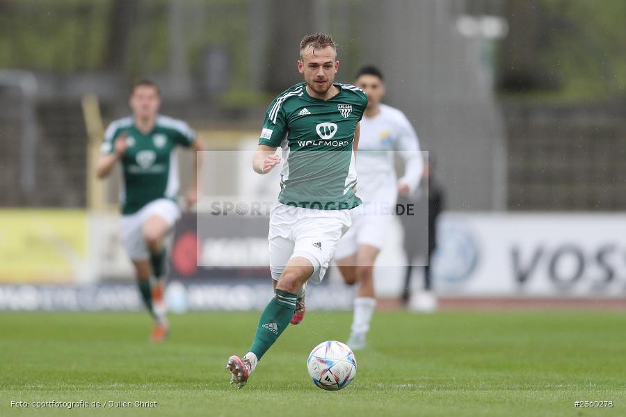 Felix Schwarzholz, Willy-Sachs-Stadion, Schweinfurt, 15.04.2023, sport, action, Fussball, BFV, 32. Spieltag, Regionalliga Bayern, FCP, FCS, FC Pipinsried, 1. FC Schweinfurt - Bild-ID: 2360278
