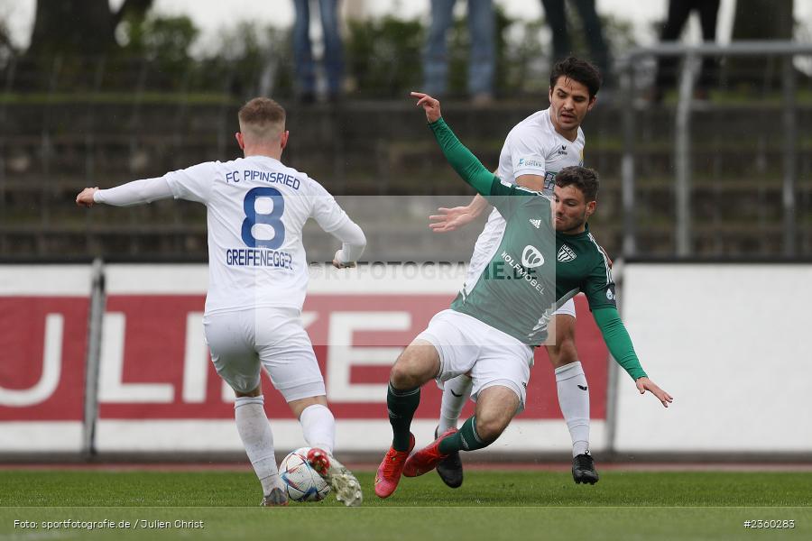 Jacob Engel, Willy-Sachs-Stadion, Schweinfurt, 15.04.2023, sport, action, Fussball, BFV, 32. Spieltag, Regionalliga Bayern, FCP, FCS, FC Pipinsried, 1. FC Schweinfurt - Bild-ID: 2360283