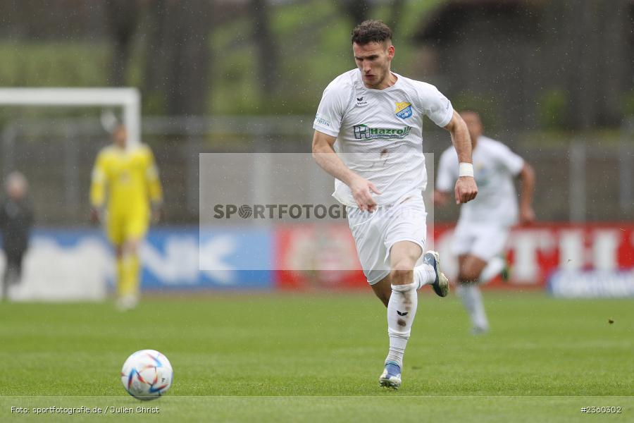 Faton Dzemailji, Willy-Sachs-Stadion, Schweinfurt, 15.04.2023, sport, action, Fussball, BFV, 32. Spieltag, Regionalliga Bayern, FCP, FCS, FC Pipinsried, 1. FC Schweinfurt - Bild-ID: 2360302