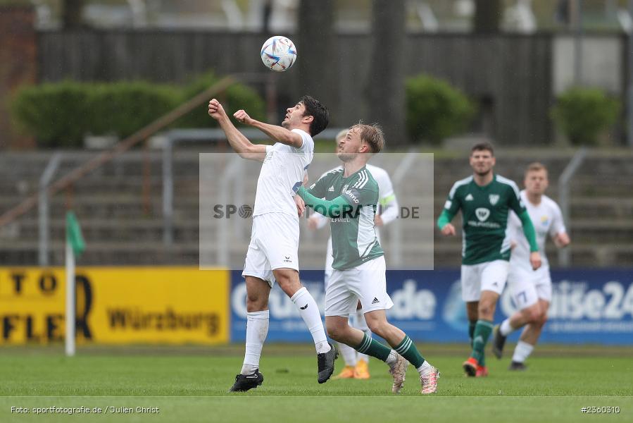 Benedikt Lobenhofer, Willy-Sachs-Stadion, Schweinfurt, 15.04.2023, sport, action, Fussball, BFV, 32. Spieltag, Regionalliga Bayern, FCP, FCS, FC Pipinsried, 1. FC Schweinfurt - Bild-ID: 2360310