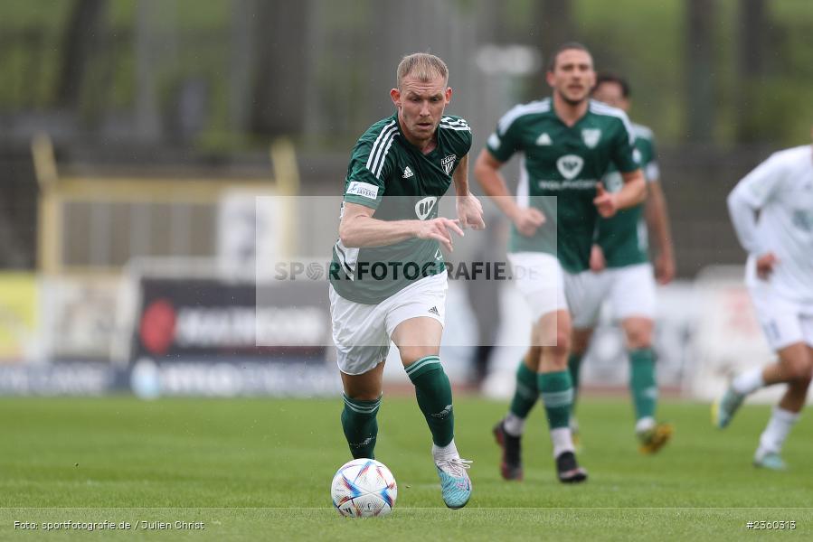 Benjamin Hadžić, Willy-Sachs-Stadion, Schweinfurt, 15.04.2023, sport, action, Fussball, BFV, 32. Spieltag, Regionalliga Bayern, FCP, FCS, FC Pipinsried, 1. FC Schweinfurt - Bild-ID: 2360313