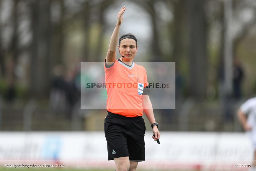 Angelika Söder, Willy-Sachs-Stadion, Schweinfurt, 15.04.2023, sport, action, Fussball, BFV, 32. Spieltag, Regionalliga Bayern, FCP, FCS, FC Pipinsried, 1. FC Schweinfurt - Bild-ID: 2360315