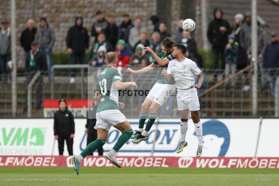 Pascal Moll, Willy-Sachs-Stadion, Schweinfurt, 15.04.2023, sport, action, Fussball, BFV, 32. Spieltag, Regionalliga Bayern, FCP, FCS, FC Pipinsried, 1. FC Schweinfurt - Bild-ID: 2360363