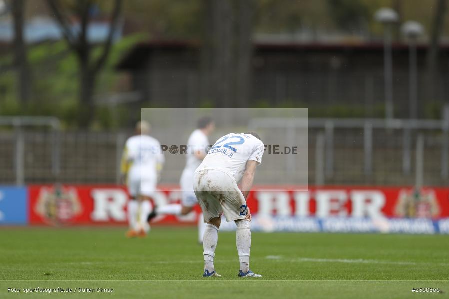 Faton Dzemailji, Willy-Sachs-Stadion, Schweinfurt, 15.04.2023, sport, action, Fussball, BFV, 32. Spieltag, Regionalliga Bayern, FCP, FCS, FC Pipinsried, 1. FC Schweinfurt - Bild-ID: 2360366