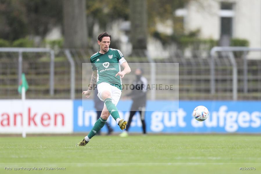 Lukas Billick, Willy-Sachs-Stadion, Schweinfurt, 15.04.2023, sport, action, Fussball, BFV, 32. Spieltag, Regionalliga Bayern, FCP, FCS, FC Pipinsried, 1. FC Schweinfurt - Bild-ID: 2360376