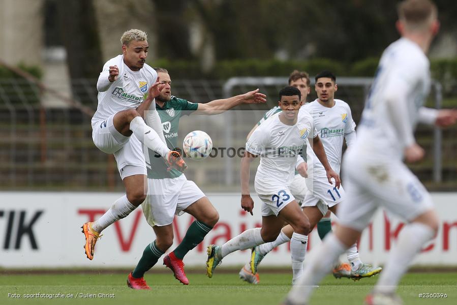 Marvin Jike, Willy-Sachs-Stadion, Schweinfurt, 15.04.2023, sport, action, Fussball, BFV, 32. Spieltag, Regionalliga Bayern, FCP, FCS, FC Pipinsried, 1. FC Schweinfurt - Bild-ID: 2360396