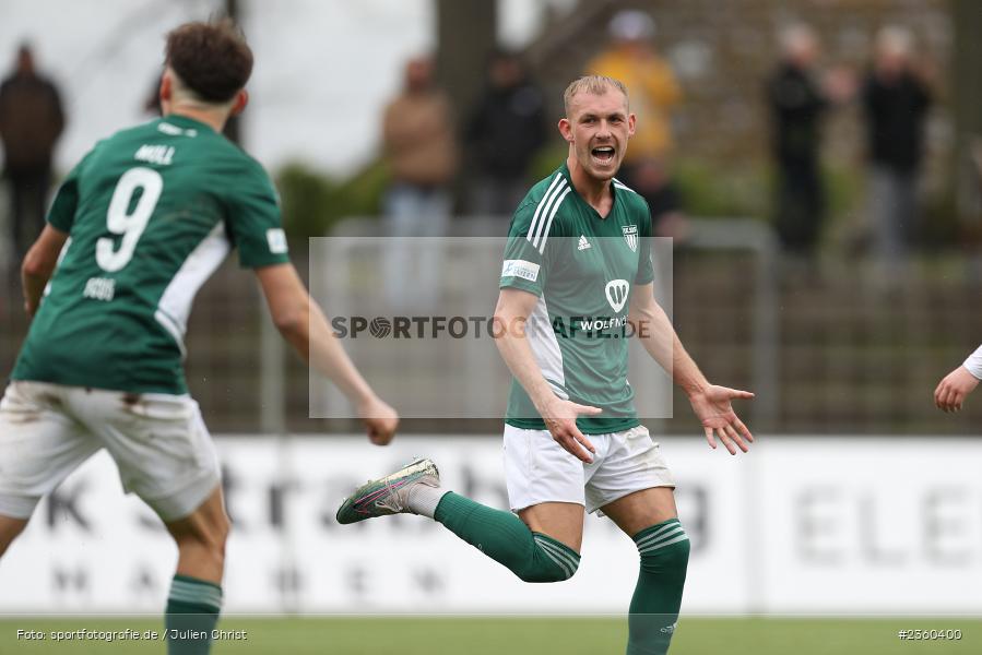 Benjamin Hadžić, Willy-Sachs-Stadion, Schweinfurt, 15.04.2023, sport, action, Fussball, BFV, 32. Spieltag, Regionalliga Bayern, FCP, FCS, FC Pipinsried, 1. FC Schweinfurt - Bild-ID: 2360400