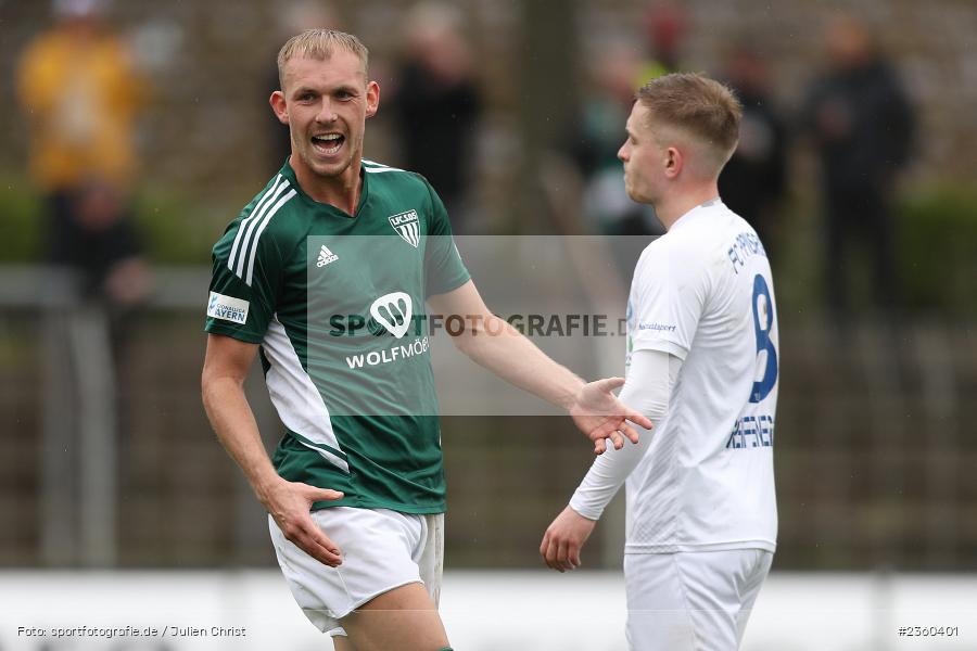 Benjamin Hadžić, Willy-Sachs-Stadion, Schweinfurt, 15.04.2023, sport, action, Fussball, BFV, 32. Spieltag, Regionalliga Bayern, FCP, FCS, FC Pipinsried, 1. FC Schweinfurt - Bild-ID: 2360401