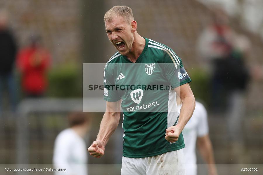 Benjamin Hadžić, Willy-Sachs-Stadion, Schweinfurt, 15.04.2023, sport, action, Fussball, BFV, 32. Spieltag, Regionalliga Bayern, FCP, FCS, FC Pipinsried, 1. FC Schweinfurt - Bild-ID: 2360402