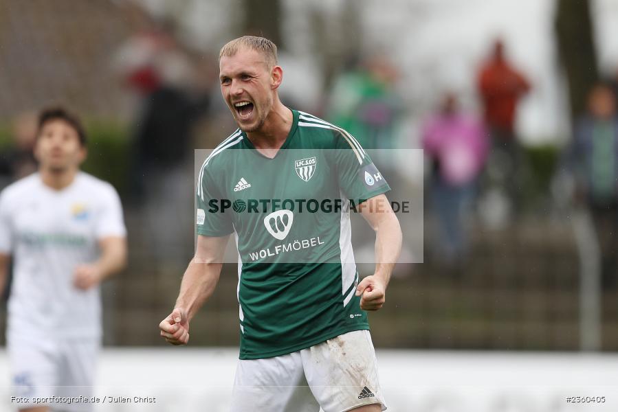 Benjamin Hadžić, Willy-Sachs-Stadion, Schweinfurt, 15.04.2023, sport, action, Fussball, BFV, 32. Spieltag, Regionalliga Bayern, FCP, FCS, FC Pipinsried, 1. FC Schweinfurt - Bild-ID: 2360405
