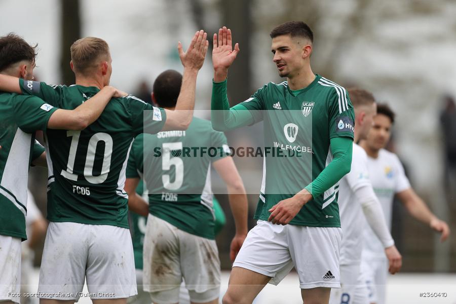 Ivan Mihaljevic, Willy-Sachs-Stadion, Schweinfurt, 15.04.2023, sport, action, Fussball, BFV, 32. Spieltag, Regionalliga Bayern, FCP, FCS, FC Pipinsried, 1. FC Schweinfurt - Bild-ID: 2360410