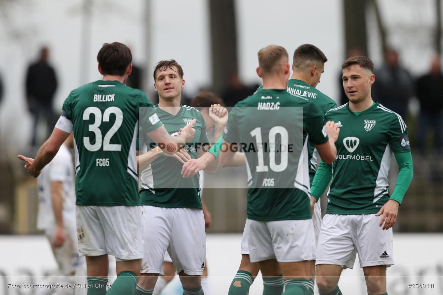 Lukas Aigner, Willy-Sachs-Stadion, Schweinfurt, 15.04.2023, sport, action, Fussball, BFV, 32. Spieltag, Regionalliga Bayern, FCP, FCS, FC Pipinsried, 1. FC Schweinfurt - Bild-ID: 2360411