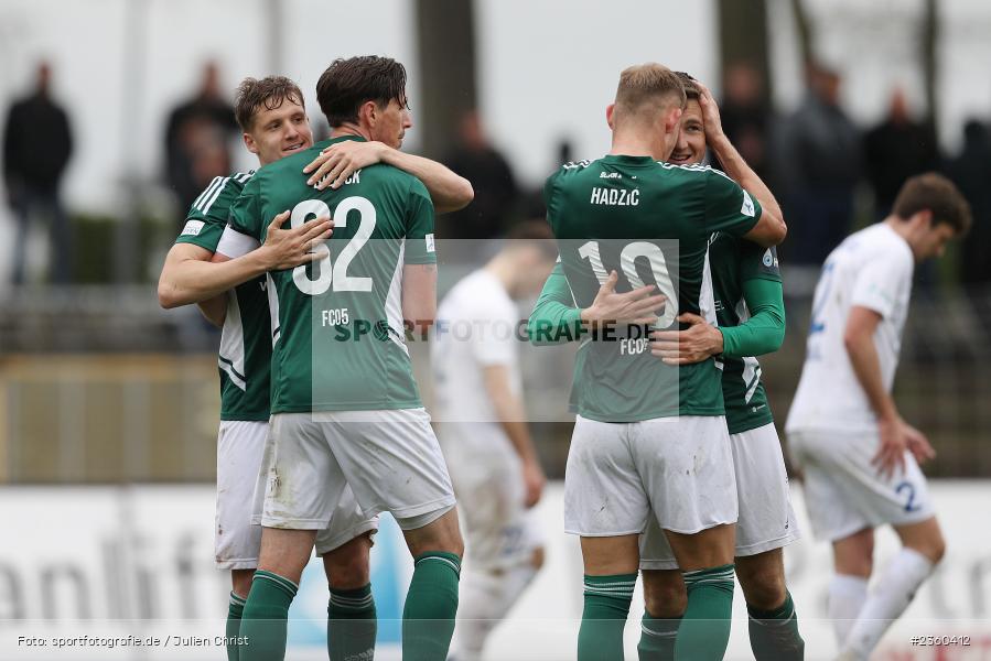 Lukas Aigner, Willy-Sachs-Stadion, Schweinfurt, 15.04.2023, sport, action, Fussball, BFV, 32. Spieltag, Regionalliga Bayern, FCP, FCS, FC Pipinsried, 1. FC Schweinfurt - Bild-ID: 2360412