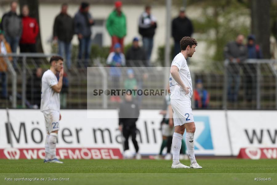 Herbert Paul, Willy-Sachs-Stadion, Schweinfurt, 15.04.2023, sport, action, Fussball, BFV, 32. Spieltag, Regionalliga Bayern, FCP, FCS, FC Pipinsried, 1. FC Schweinfurt - Bild-ID: 2360415