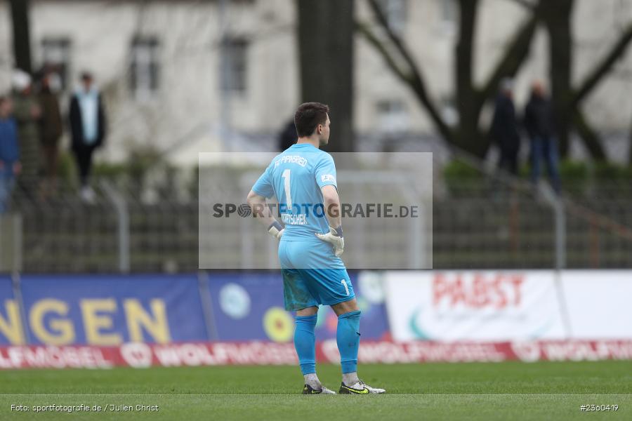 Daniel Witetschek, Willy-Sachs-Stadion, Schweinfurt, 15.04.2023, sport, action, Fussball, BFV, 32. Spieltag, Regionalliga Bayern, FCP, FCS, FC Pipinsried, 1. FC Schweinfurt - Bild-ID: 2360419