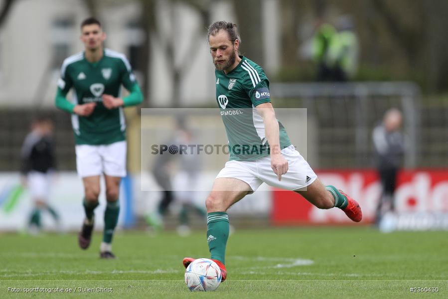 Kristian Böhnlein, Willy-Sachs-Stadion, Schweinfurt, 15.04.2023, sport, action, Fussball, BFV, 32. Spieltag, Regionalliga Bayern, FCP, FCS, FC Pipinsried, 1. FC Schweinfurt - Bild-ID: 2360430