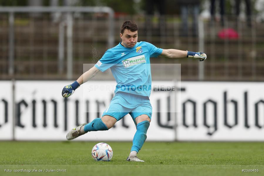 Daniel Witetschek, Willy-Sachs-Stadion, Schweinfurt, 15.04.2023, sport, action, Fussball, BFV, 32. Spieltag, Regionalliga Bayern, FCP, FCS, FC Pipinsried, 1. FC Schweinfurt - Bild-ID: 2360453