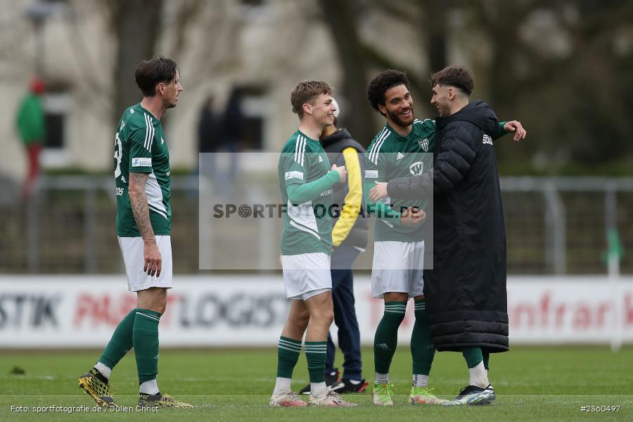 Malik Mc Lemore, Willy-Sachs-Stadion, Schweinfurt, 15.04.2023, sport, action, Fussball, BFV, 32. Spieltag, Regionalliga Bayern, FCP, FCS, FC Pipinsried, 1. FC Schweinfurt - Bild-ID: 2360497