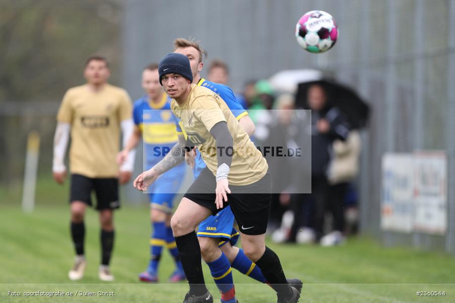 Simon Keiner, Sportgelände, Roden, 16.04.2023, sport, action, Fussball, BFV, A-Klasse Würzburg, SVS, WAR, SV Schaippach, SpVgg Waldzell/Ansbach/FC Roden - Bild-ID: 2360544