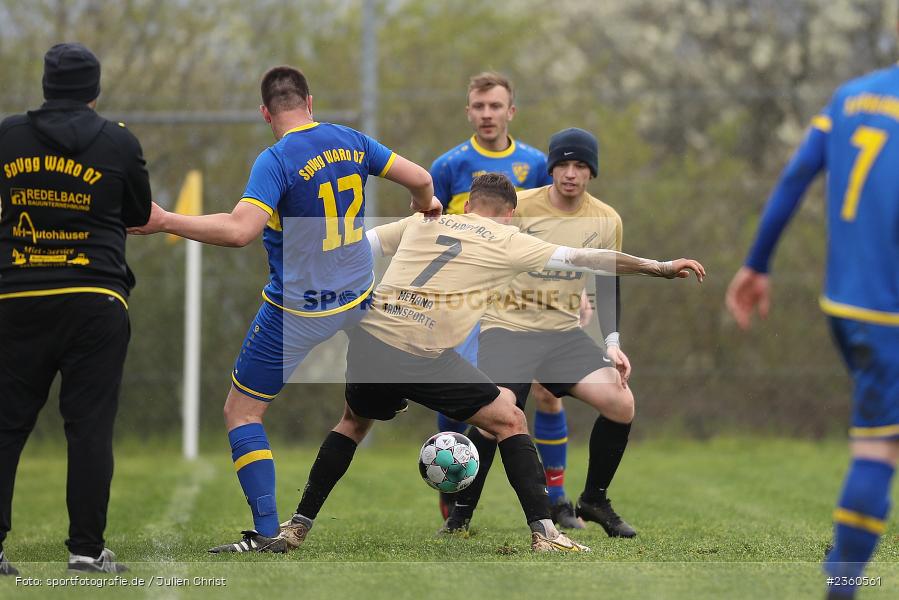 Leonit Mehana, Sportgelände, Roden, 16.04.2023, sport, action, Fussball, BFV, A-Klasse Würzburg, SVS, WAR, SV Schaippach, SpVgg Waldzell/Ansbach/FC Roden - Bild-ID: 2360561