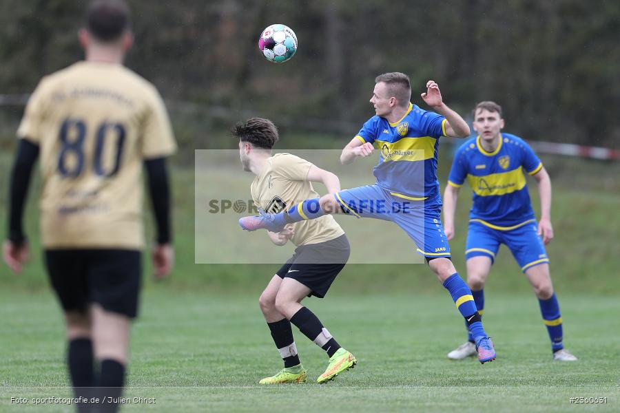 Nikolaj Gottschalk, Sportgelände, Roden, 16.04.2023, sport, action, Fussball, BFV, A-Klasse Würzburg, SVS, WAR, SV Schaippach, SpVgg Waldzell/Ansbach/FC Roden - Bild-ID: 2360631