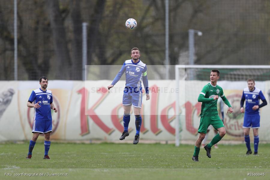 Leon Leibold, Sportgelände, Karlstadt, 16.04.2023, sport, action, Fussball, BFV, Kreisliga Würzburg, TSV, FVK, TSV Duttenbrunn, FV Karlstadt - Bild-ID: 2360645