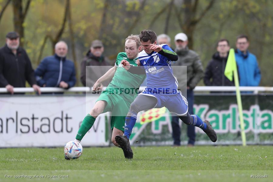 Lukas Harzer, Sportgelände, Karlstadt, 16.04.2023, sport, action, Fussball, BFV, Kreisliga Würzburg, TSV, FVK, TSV Duttenbrunn, FV Karlstadt - Bild-ID: 2360647 Lukas Harzer, Sportgelände, Karlstadt, 16.04.2023, sport, action, Fussball, BFV, Kreisliga Würzburg, TSV, FVK, TSV Duttenbrunn, FV Karlstadt - Bild-ID: 2360647