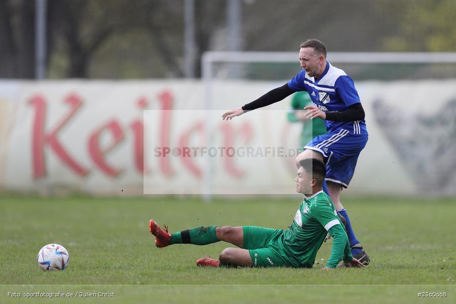 Jan-Mauries Caballero, Sportgelände, Karlstadt, 16.04.2023, sport, action, Fussball, BFV, Kreisliga Würzburg, TSV, FVK, TSV Duttenbrunn, FV Karlstadt - Bild-ID: 2360668