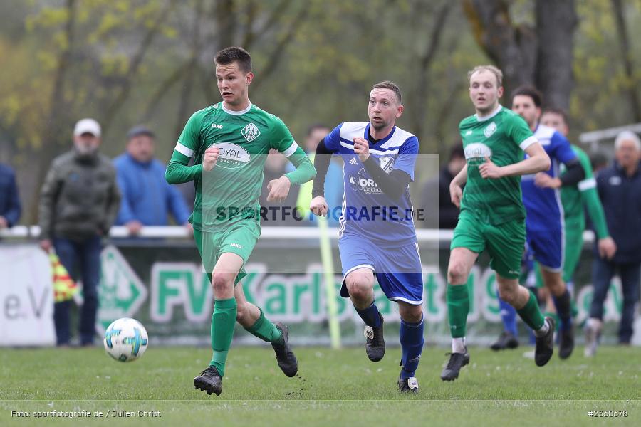 Luca Röder, Sportgelände, Karlstadt, 16.04.2023, sport, action, Fussball, BFV, Kreisliga Würzburg, TSV, FVK, TSV Duttenbrunn, FV Karlstadt - Bild-ID: 2360678