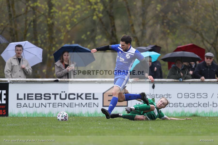 Lorenz Liebler, Sportgelände, Karlstadt, 16.04.2023, sport, action, Fussball, BFV, Kreisliga Würzburg, TSV, FVK, TSV Duttenbrunn, FV Karlstadt - Bild-ID: 2360698