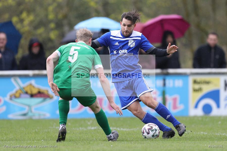 Lorenz Liebler, Sportgelände, Karlstadt, 16.04.2023, sport, action, Fussball, BFV, Kreisliga Würzburg, TSV, FVK, TSV Duttenbrunn, FV Karlstadt - Bild-ID: 2360705