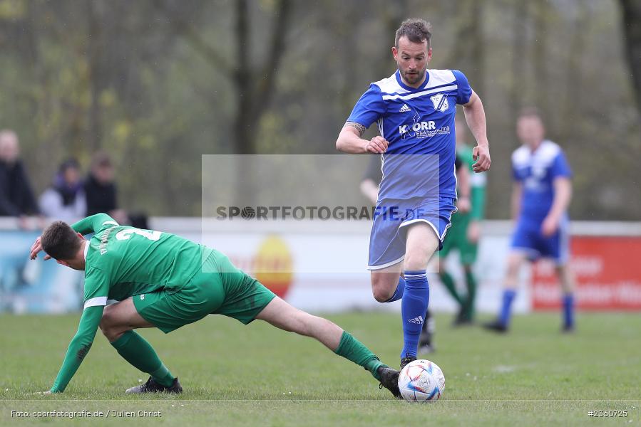 Dominik Knorr, Sportgelände, Karlstadt, 16.04.2023, sport, action, Fussball, BFV, Kreisliga Würzburg, TSV, FVK, TSV Duttenbrunn, FV Karlstadt - Bild-ID: 2360725