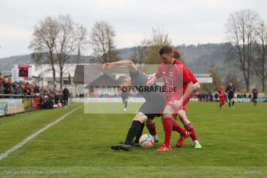 Sebastian Fries, Sportgelände, Karlburg, 18.04.2023, sport, action, Fussball, BFV, 32. Spieltag, Landesliga Nordwest, FCF, TSV, FC Fuchsstadt, TSV Karlburg - Bild-ID: 2360728