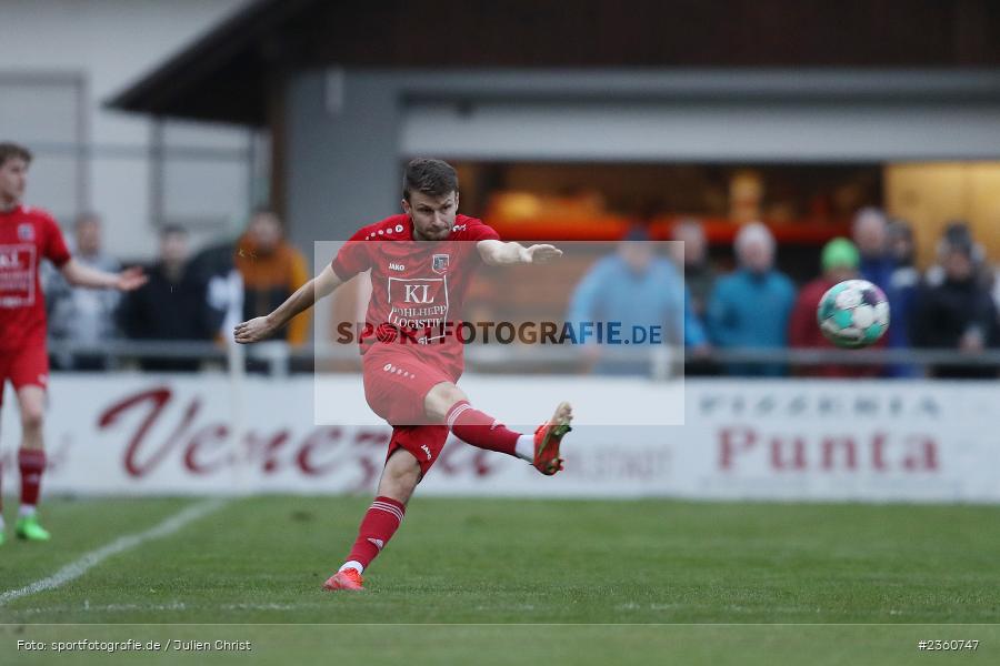 Dominik Halbig, Sportgelände, Karlburg, 18.04.2023, sport, action, Fussball, BFV, 32. Spieltag, Landesliga Nordwest, FCF, TSV, FC Fuchsstadt, TSV Karlburg - Bild-ID: 2360747