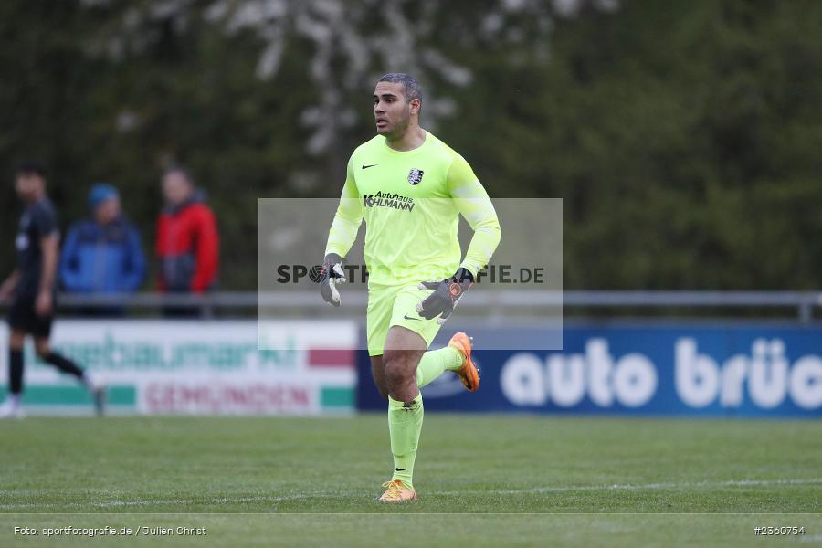 Marvin Fischer-Vallecilla, Sportgelände, Karlburg, 18.04.2023, sport, action, Fussball, BFV, 32. Spieltag, Landesliga Nordwest, FCF, TSV, FC Fuchsstadt, TSV Karlburg - Bild-ID: 2360754 Marvin Fischer-Vallecilla, Sportgelände, Karlburg, 18.04.2023, sport, action, Fussball, BFV, 32. Spieltag, Landesliga Nordwest, FCF, TSV, FC Fuchsstadt, TSV Karlburg - Bild-ID: 2360754