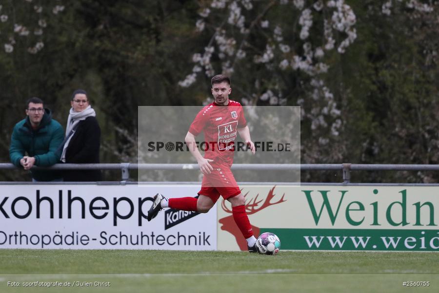 Markus Mjalov, Sportgelände, Karlburg, 18.04.2023, sport, action, Fussball, BFV, 32. Spieltag, Landesliga Nordwest, FCF, TSV, FC Fuchsstadt, TSV Karlburg - Bild-ID: 2360755 Markus Mjalov, Sportgelände, Karlburg, 18.04.2023, sport, action, Fussball, BFV, 32. Spieltag, Landesliga Nordwest, FCF, TSV, FC Fuchsstadt, TSV Karlburg - Bild-ID: 2360755