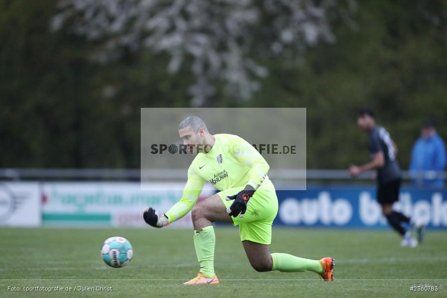 Marvin Fischer-Vallecilla, Sportgelände, Karlburg, 18.04.2023, sport, action, Fussball, BFV, 32. Spieltag, Landesliga Nordwest, FCF, TSV, FC Fuchsstadt, TSV Karlburg - Bild-ID: 2360783
