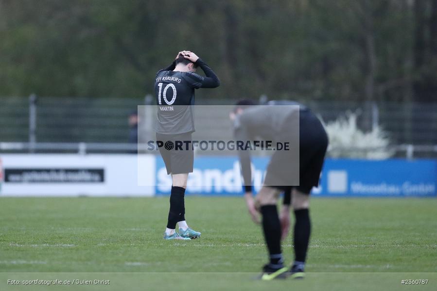 Jan Martin, Sportgelände, Karlburg, 18.04.2023, sport, action, Fussball, BFV, 32. Spieltag, Landesliga Nordwest, FCF, TSV, FC Fuchsstadt, TSV Karlburg - Bild-ID: 2360787