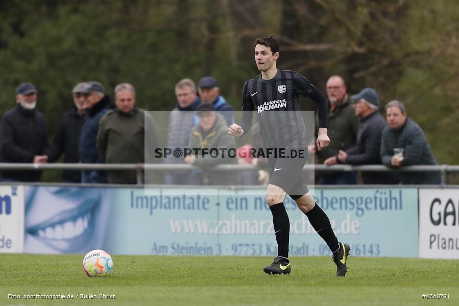 Cedric Fenske, Sportgelände, Karlburg, 18.04.2023, sport, action, Fussball, BFV, 32. Spieltag, Landesliga Nordwest, FCF, TSV, FC Fuchsstadt, TSV Karlburg - Bild-ID: 2360791