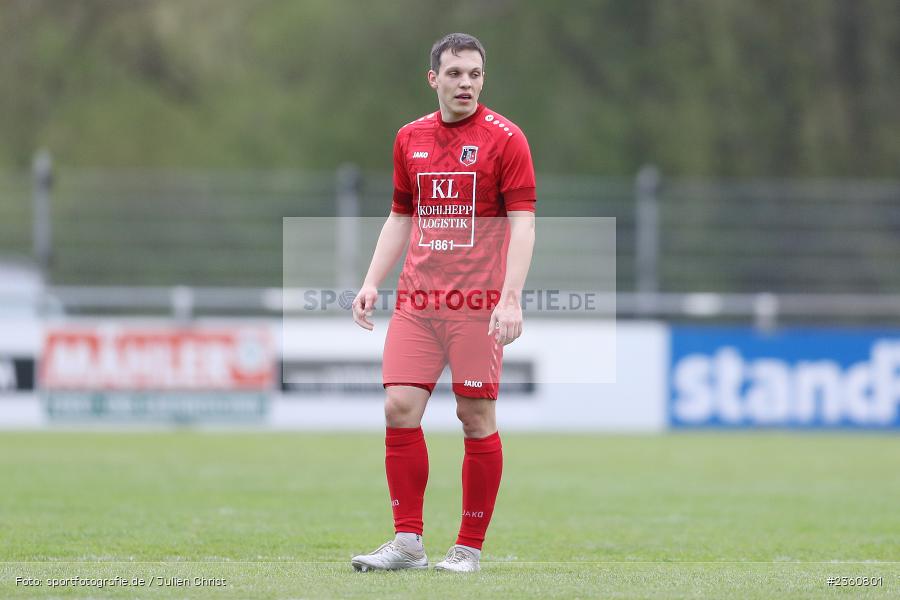 Marcel Frank, Sportgelände, Karlburg, 18.04.2023, sport, action, Fussball, BFV, 32. Spieltag, Landesliga Nordwest, FCF, TSV, FC Fuchsstadt, TSV Karlburg - Bild-ID: 2360801