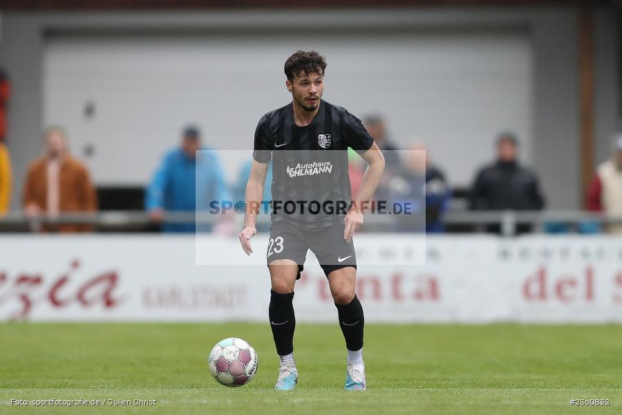 Fabio Tudor, Sportgelände, Karlburg, 18.04.2023, sport, action, Fussball, BFV, 32. Spieltag, Landesliga Nordwest, FCF, TSV, FC Fuchsstadt, TSV Karlburg - Bild-ID: 2360832 Fabio Tudor, Sportgelände, Karlburg, 18.04.2023, sport, action, Fussball, BFV, 32. Spieltag, Landesliga Nordwest, FCF, TSV, FC Fuchsstadt, TSV Karlburg - Bild-ID: 2360832