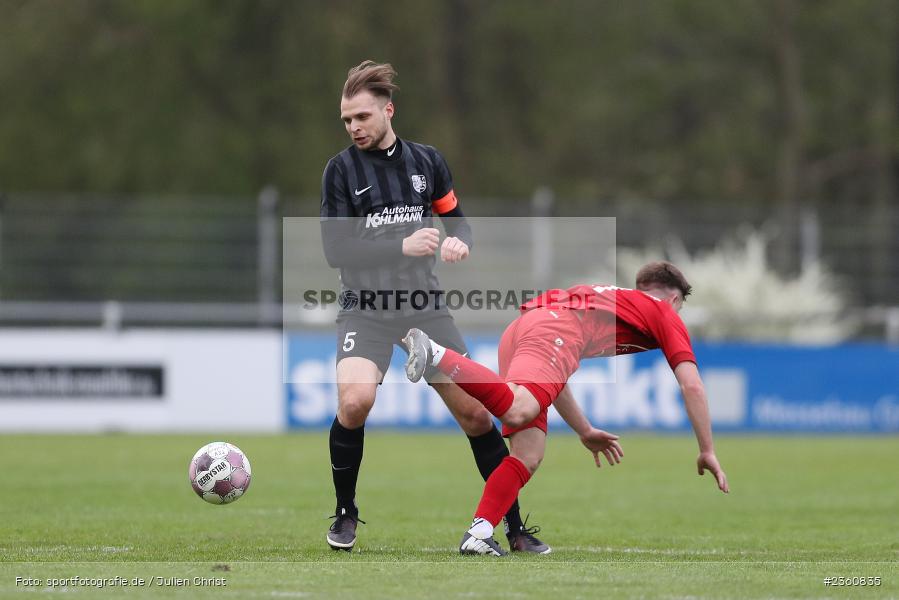 Marvin Schramm, Sportgelände, Karlburg, 18.04.2023, sport, action, Fussball, BFV, 32. Spieltag, Landesliga Nordwest, FCF, TSV, FC Fuchsstadt, TSV Karlburg - Bild-ID: 2360835 Marvin Schramm, Sportgelände, Karlburg, 18.04.2023, sport, action, Fussball, BFV, 32. Spieltag, Landesliga Nordwest, FCF, TSV, FC Fuchsstadt, TSV Karlburg - Bild-ID: 2360835