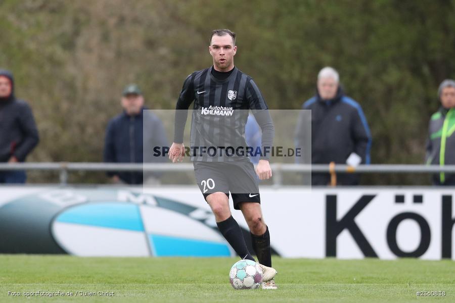 Maurice Kübert, Sportgelände, Karlburg, 18.04.2023, sport, action, Fussball, BFV, 32. Spieltag, Landesliga Nordwest, FCF, TSV, FC Fuchsstadt, TSV Karlburg - Bild-ID: 2360838
