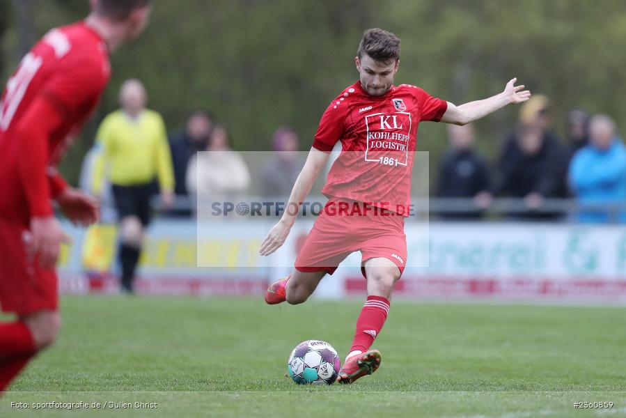 Dominik Halbig, Sportgelände, Karlburg, 18.04.2023, sport, action, Fussball, BFV, 32. Spieltag, Landesliga Nordwest, FCF, TSV, FC Fuchsstadt, TSV Karlburg - Bild-ID: 2360859